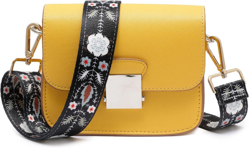 S-Jacorry Purse Strap Replacement Crossbody Wide Shoulder Strap Adjustable Canvas Straps Handbag Strap Replacement Belts - Image 4